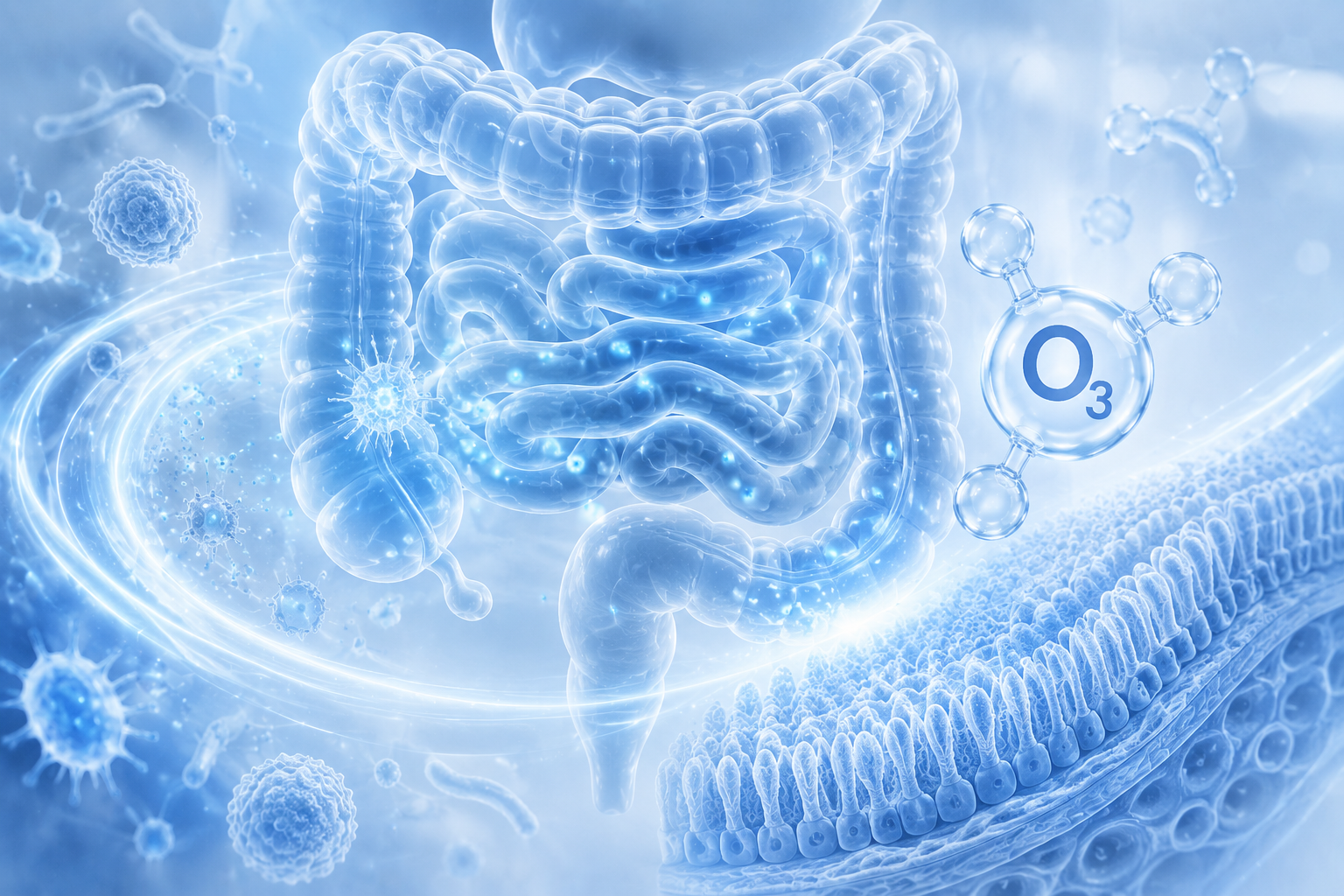 Ozone in Intestinal Diseases
