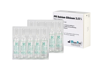 Medipac Citrate Ampoule - Other Medical Consumables - Ozon Health Services